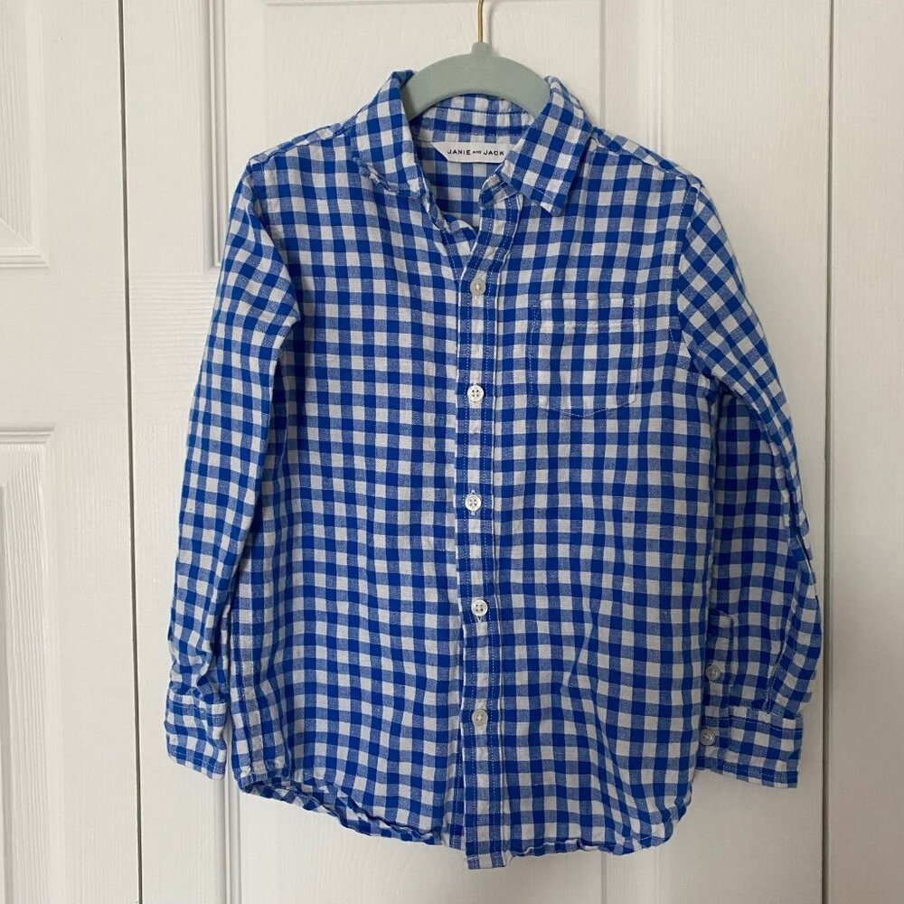 Janie and Jack long sleeve shirt size 4